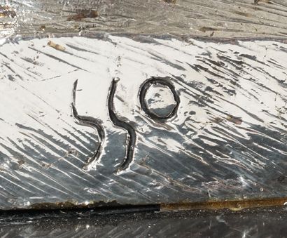 MEXICAN SCHOOL 20TH C.
Eagle head
Silver...