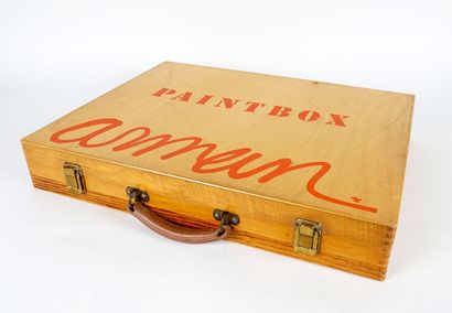 ARMAN, Fernandez (1928-2005)
Paint box, 1970
Light...