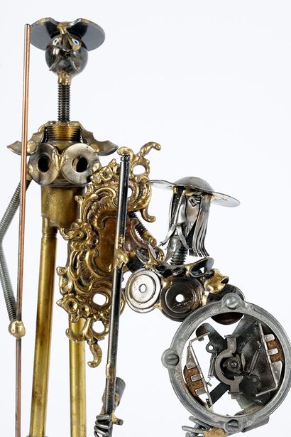 CASTILLO, G. (active 20th c)
Don Quichotte
Metal...