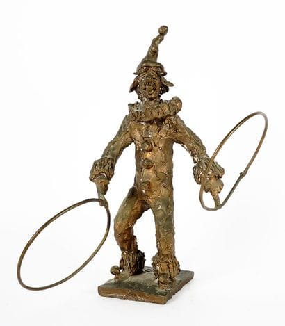 MIHAILESCU-NASTUREL, Monyo Simon (1926-)
Clown
Bronze...