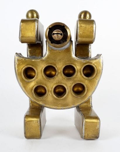 EUROPEAN SCHOOL 20TH C.
Untitled - Robot
Gilt...