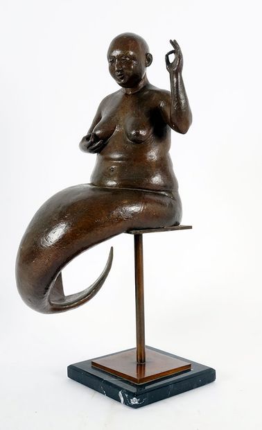 BENITO (active 20th c)
Siren
Bronze with...
