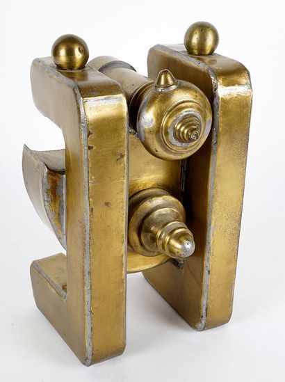 EUROPEAN SCHOOL 20TH C.
Untitled - Robot
Gilt...