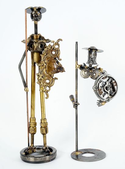 CASTILLO, G. (active 20th c)
Don Quichotte
Metal...