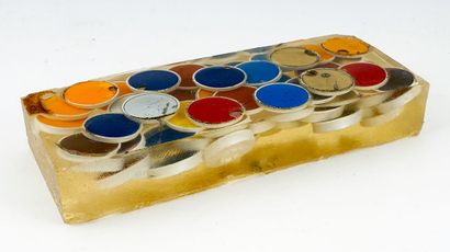 ARMAN, Fernandez (1928-2005)
Paint box, 1970
Light...