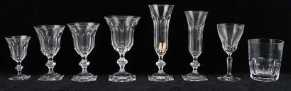 VAL ST LAMBERT

Important crystal set from...