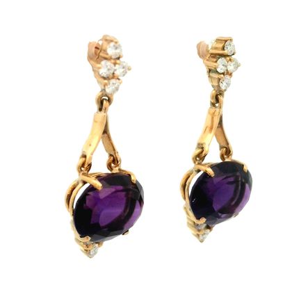 OR 14K, AMHÉTYSTE / 14K GOLD, AMHETYST
Ensemble...