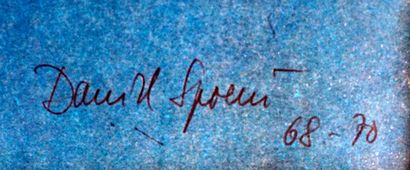 SPOERRI, Daniel (1930-) (Daniel Isaak FEINSTEIN,...
