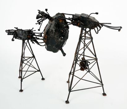 EUROPEAN SCHOOL 20TH C.
Untitled
Metal sculpture

Provenance:
Estate...