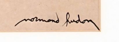 HUDON, Normand (1929-1997)
Mario Tremblay
Ink...