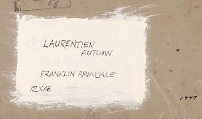 ARBUCKLE, George Franklin (1909-2001)
