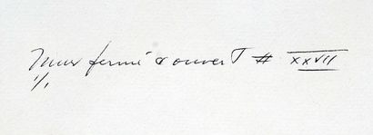 TRUDEAU, Yves (1930-2017)
