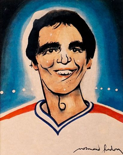 HUDON, Normand (1929-1997)
Mario Tremblay
Ink...
