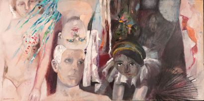 CAISERMAN-ROTH, Ghitta (1923-2005)
Carnaval
Oil...