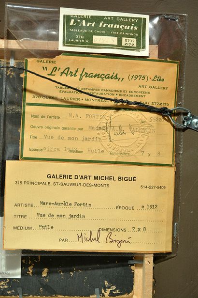 FORTIN, Marc-Aurèle (1888-1970)
