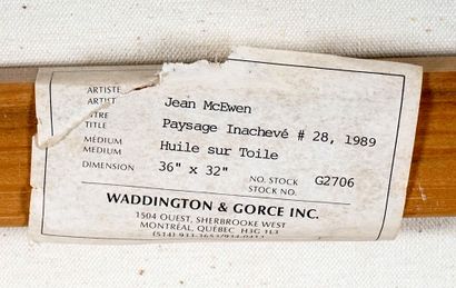 MCEWEN, Jean Albert (1923-1999)
