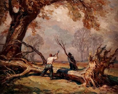 SHERRIFF-SCOTT, Adam (1887-1980)
Untitled...