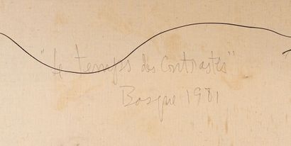 BASQUE (Léonard Parent, dit) (1927-2016)
