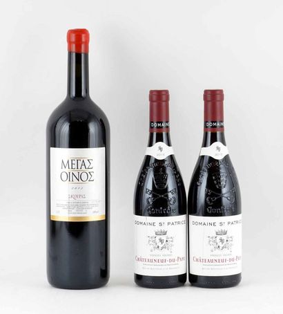 Skouras Megas Oenos 2015
Niveau A
1 magnum

Domaine...