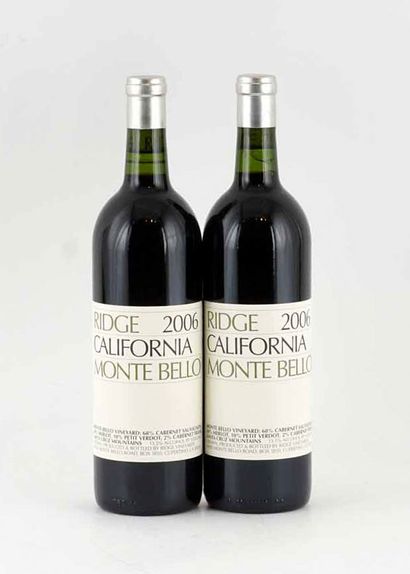 Ridge Montebello 2006
Napa Valley
Niveau...