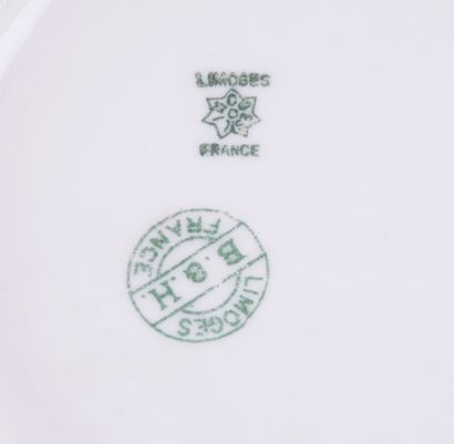 LIMOGES
Lot de porcelaine Limoges comprenant:
-...