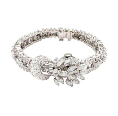MONTRE-BRACELET EBEL, PLATINE, DIAMANTS
Montre-bracelet...
