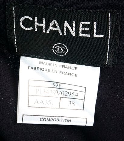 CHANEL
Jupe Chanel, 100% laine, doublure...