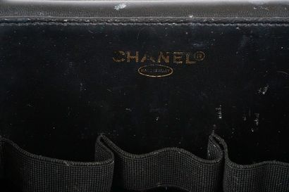 CHANEL
Chanel cosmetic toiletry bag in caviar...
