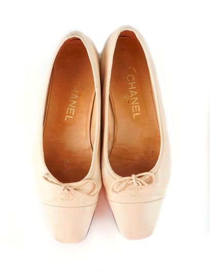 CHANEL
Four (4) pairs of Chanel shoes in...