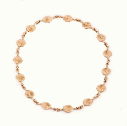 SCHLUEP, WALTER (1931-2016)
Collier en or...