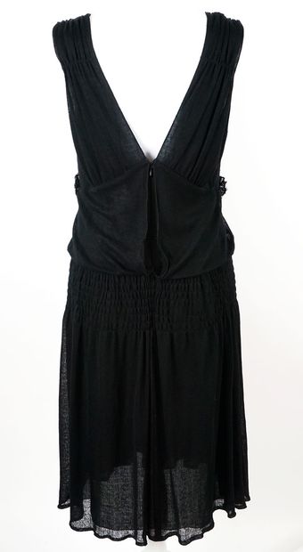 CHANEL
Robe noire Chanel, 74 % coton, avec...