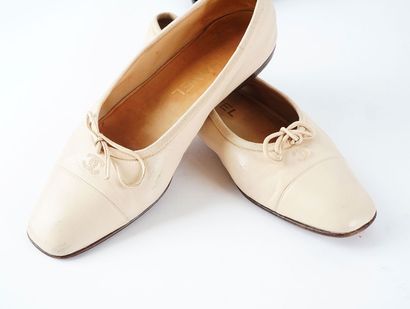 CHANEL
Four (4) pairs of Chanel shoes in...