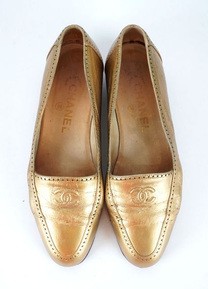CHANEL
Three (3) pairs of Chanel shoes in...