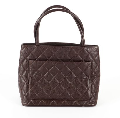 CHANEL
Chanel Brown Caviar Medallion tote...