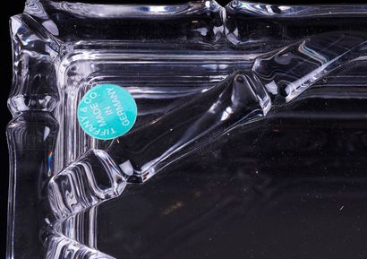 TIFFANY
Deux boîtes en cristal Tiffany.
H:...