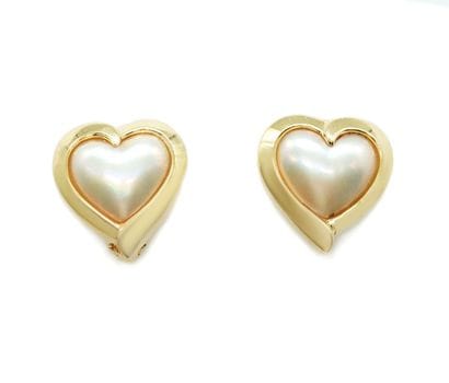 OR 14K, PERLE MABÉ / 14K GOLD, MABE PEARL
Boucles...