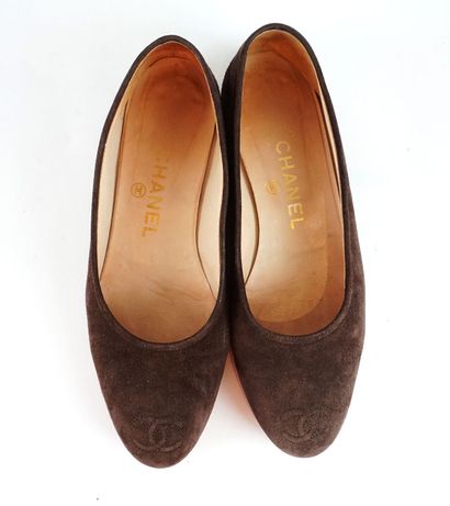 CHANEL
Four (4) pairs of Chanel shoes in...