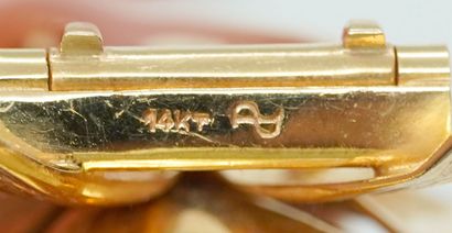 OR 14K / 14K GOLD
Broche en or jaune 14K...
