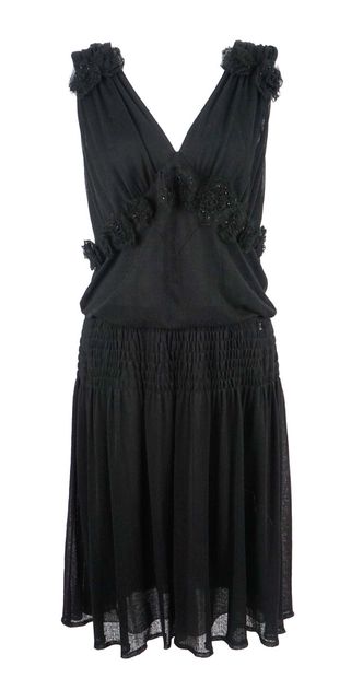 CHANEL
Robe noire Chanel, 74 % coton, avec...