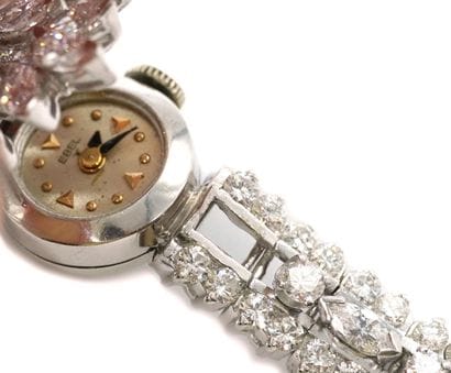 MONTRE-BRACELET EBEL, PLATINE, DIAMANTS
Montre-bracelet...