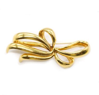 OR 18K / 18K GOLD
Broche en or jaune 18K.
Poids...