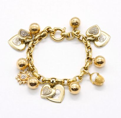 OR 18K / 18K GOLD
Bracelet en or jaune 18K...