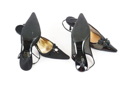 CHANEL
Two (2) pairs of Chanel sandals in...