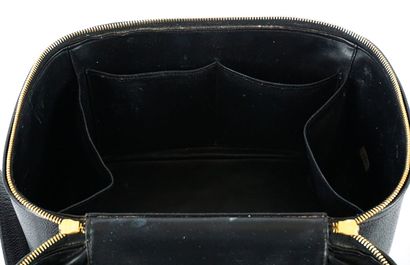 CHANEL
Chanel cosmetic toiletry bag in caviar...