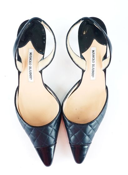 MANOLO BLAHNIK
Three (3) pairs of Manolo...