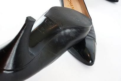 CHANEL
Three (3) pairs of Chanel heeled shoes...