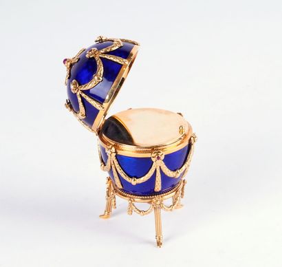 FABERGE, NEW YORK
Imperial egg, jewelry box,...