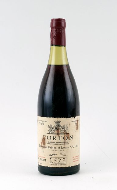 Corton Clos Les Maréchaudes 1978
Corton Appellation...