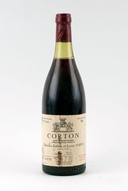 Corton Clos Les Maréchaudes 1978
Corton Appellation...
