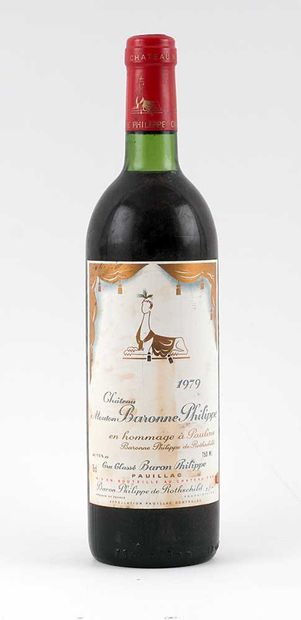 Château Mouton Baronne Philippe 1979
Pauillac...